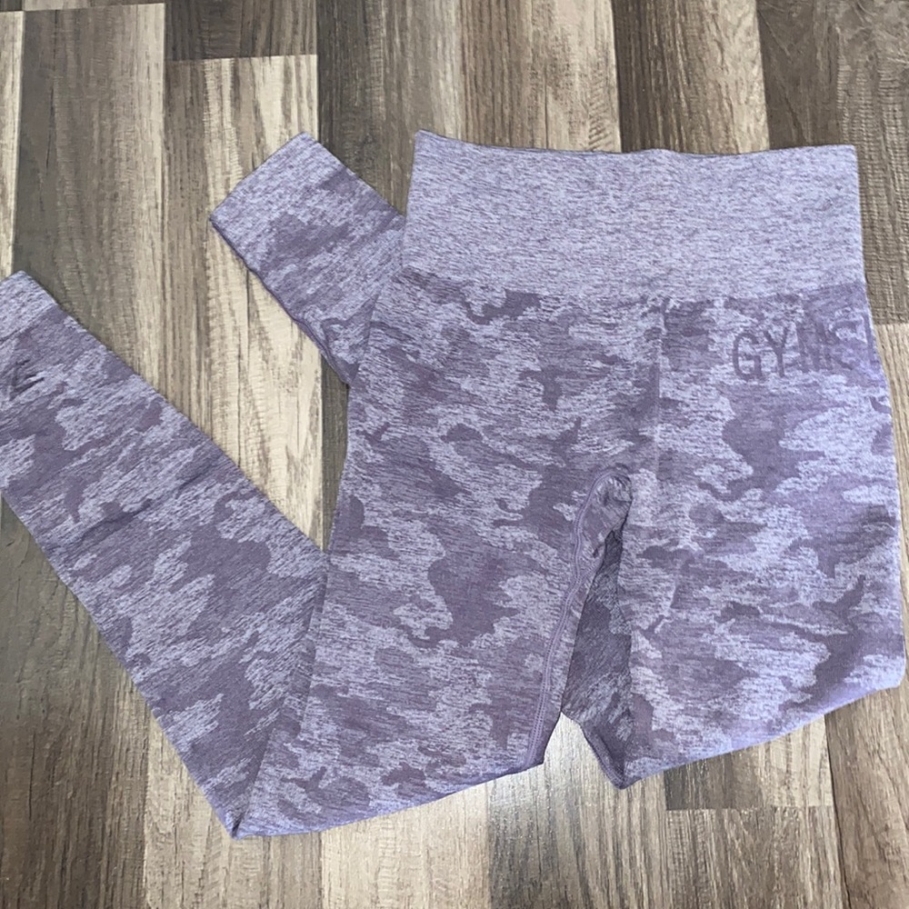 Gymshark camo purple